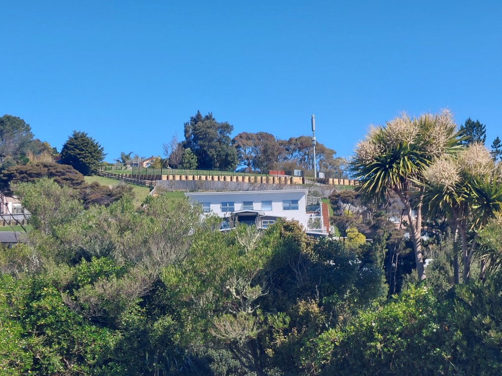 View toward 100 Schnapper Rock Road development site in Schnapper Rock, Auckland